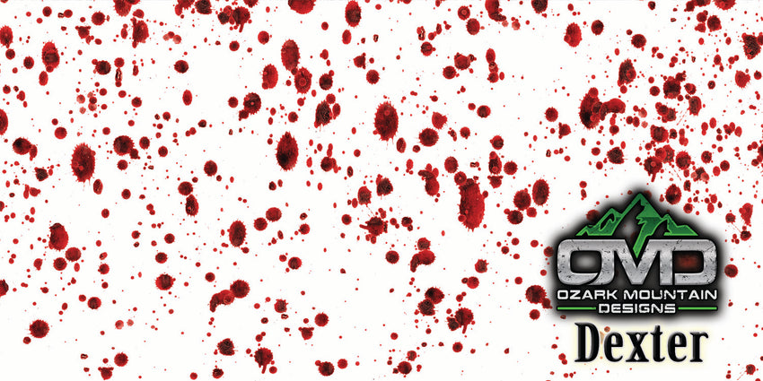 Hydrographics Aerosol DIY Dip kit - Blood Splatter