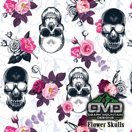 Flower Skulls