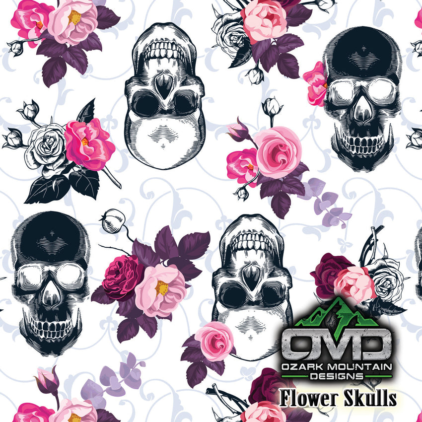 Flower Skulls