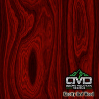 Knotty Red Wood