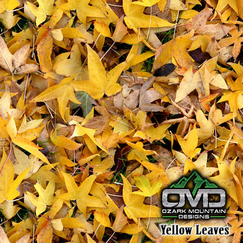 Hydrographics Aerosol DIY Dip kit - Yellow Leaves