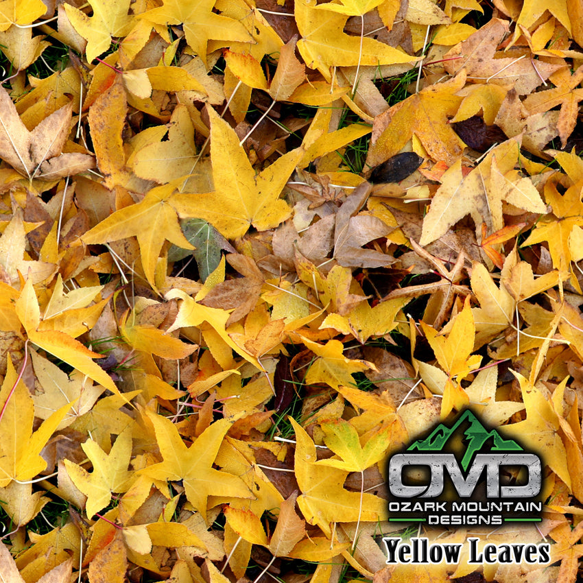 Hydrographics Aerosol DIY Dip kit - Yellow Leaves
