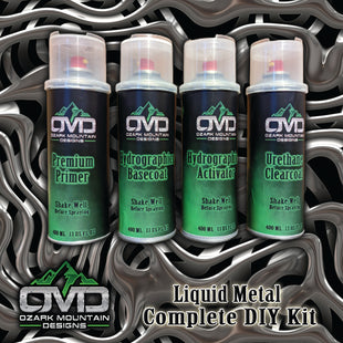 Hydrographics Aerosol DIY Dip kit - Liquid Metal