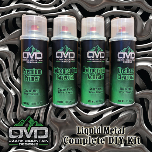 Hydrographics Aerosol DIY Dip kit - Liquid Metal