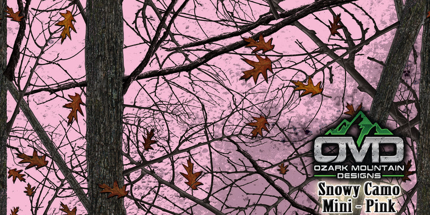 Hydrographics Aerosol DIY Dip kit - Snowy Camo Mini Pink