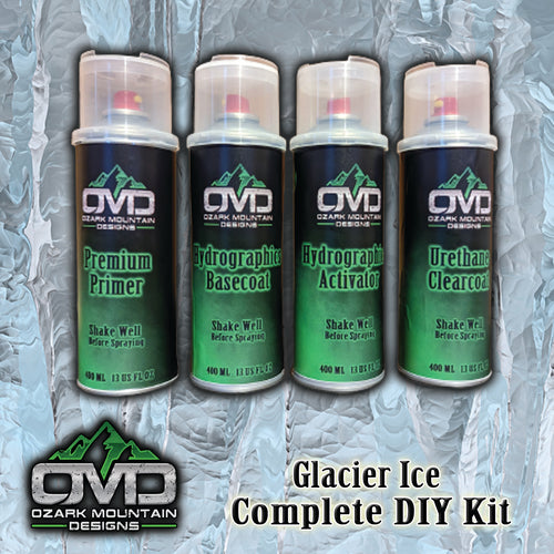 Hydrographics Aerosol DIY Dip kit - Glacier Ice