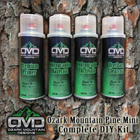 Hydrographics Aerosol DIY Dip kit - Ozark Mountain Pine Mini