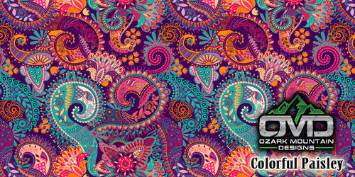 Colorful Paisley
