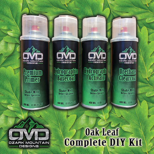 Hydrographics Aerosol DIY Dip kit - Oak Leaf
