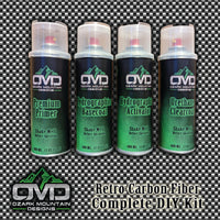 Hydrographics Aerosol DIY Dip kit - Retro Carbon Fiber