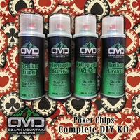 Hydrographics Aerosol DIY Dip kit - Poker Chips
