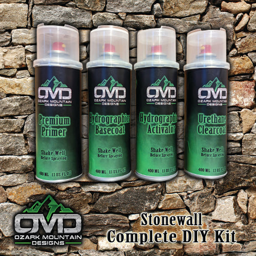 Hydrographics Aerosol DIY Dip kit - Stonewall