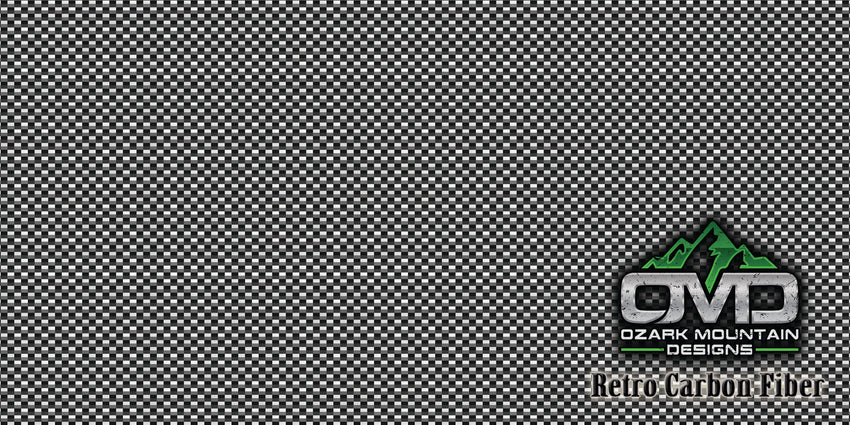 Hydrographics Aerosol DIY Dip kit - Retro Carbon Fiber
