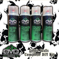 Hydrographics Aerosol DIY Dip kit - Gothic Skulls