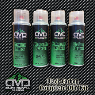 Hydrographics Aerosol DIY Dip kit - Black Carbon