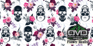 Flower Skulls