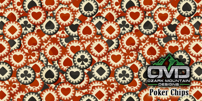 Hydrographics Aerosol DIY Dip kit - Poker Chips