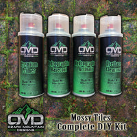 Hydrographics Aerosol DIY Dip kit - Mossy Tiles