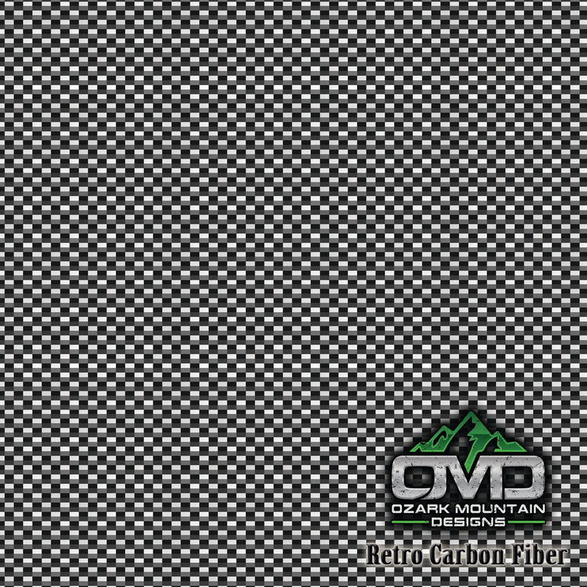 Hydrographics Aerosol DIY Dip kit - Retro Carbon Fiber
