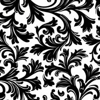 Black Antique Scrolls