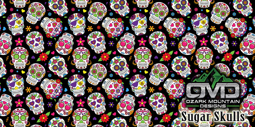 Hydrographics Aerosol DIY Dip kit - Sugar Skulls
