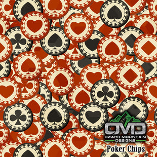 Hydrographics Aerosol DIY Dip kit - Poker Chips