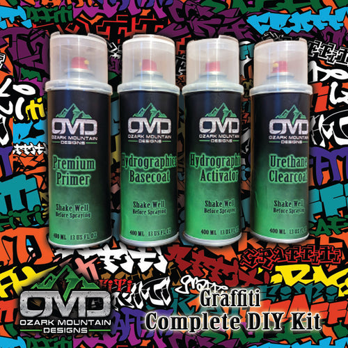 Hydrographics Aerosol DIY Dip kit - Graffiti
