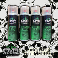 Hydrographics Aerosol DIY Dip kit - Skeleton Skulls