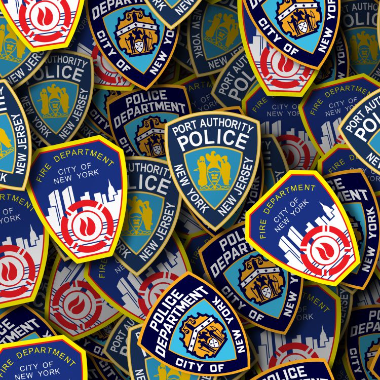 911 Hero Badges