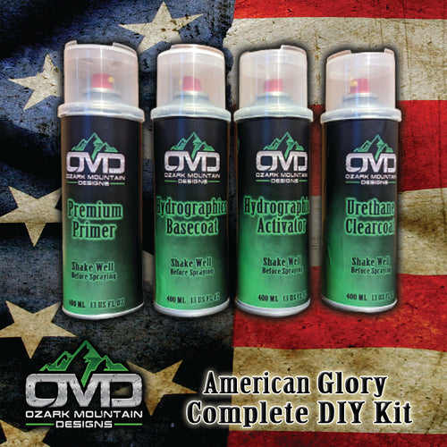 Hydrographics Aerosol DIY Dip kit - American Glory