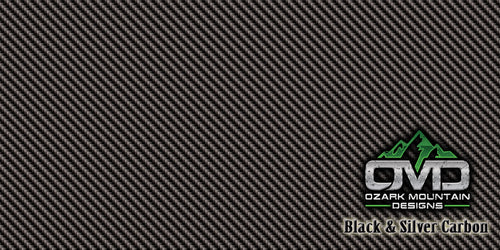 Black & Silver Carbon