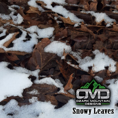 Snowy Leaves