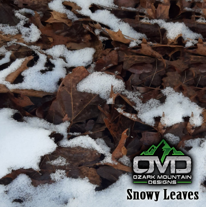 Snowy Leaves