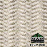 Burlap Chevron