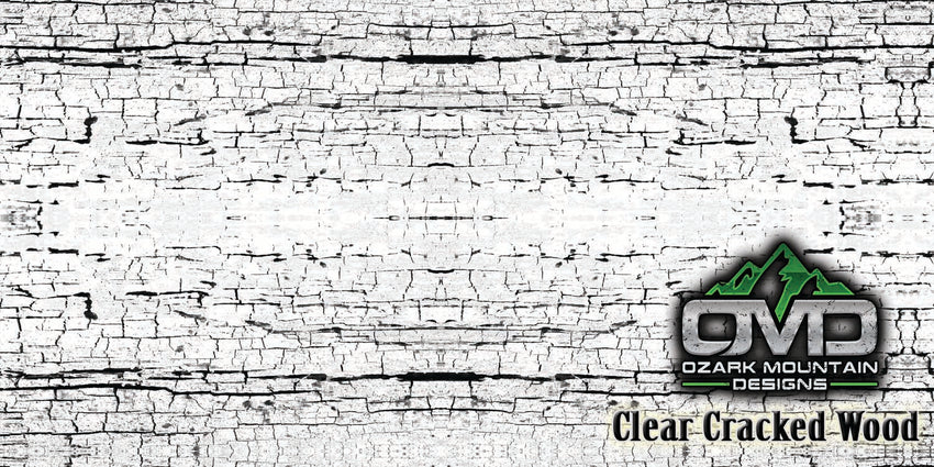 Clear Cracked Wood