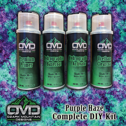 Hydrographics Aerosol DIY Dip kit - Purple Haze