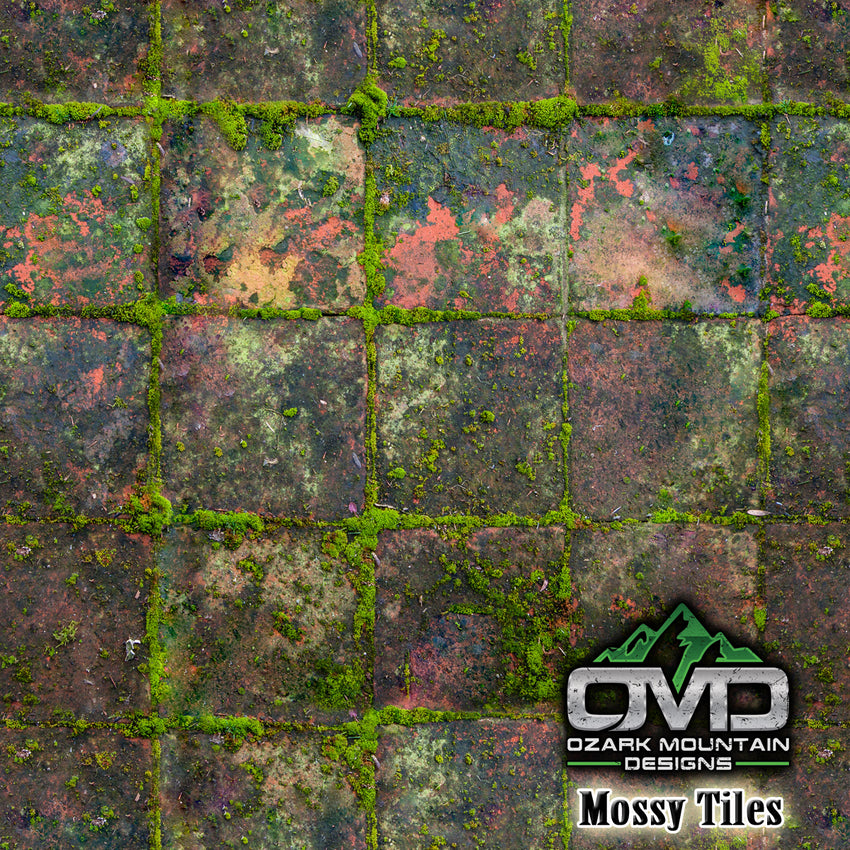 Hydrographics Aerosol DIY Dip kit - Mossy Tiles