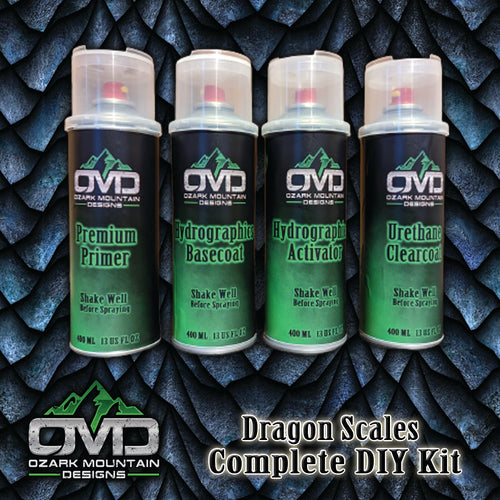 Hydrographics Aerosol DIY Dip kit - Dragon Scales