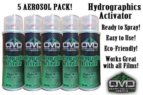 Hydrographics Activator Aerosol Can - 5 Pack!