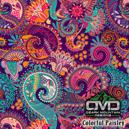 Colorful Paisley