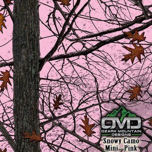 Hydrographics Aerosol DIY Dip kit - Snowy Camo Mini Pink