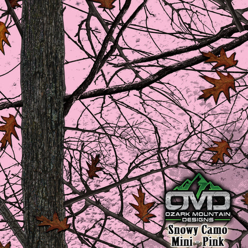 Hydrographics Aerosol DIY Dip kit - Snowy Camo Mini Pink