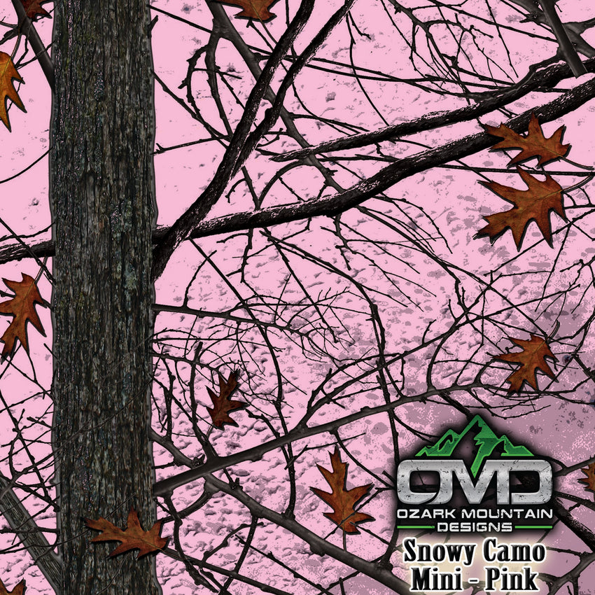 Hydrographics Aerosol DIY Dip kit - Snowy Camo Mini Pink