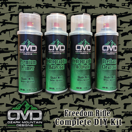 Hydrographics Aerosol DIY Dip kit - Freedom Rifle