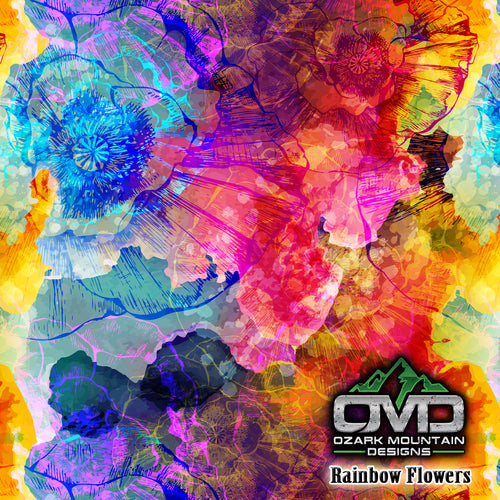 Rainbow Flowers