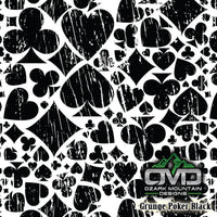 Grunge Poker Black