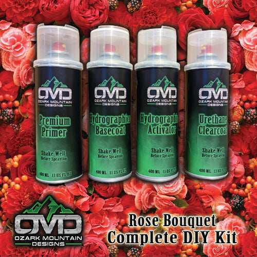 Hydrographics Aerosol DIY Dip kit - Rose Bouquet