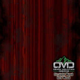 Hydrographics Aerosol DIY Dip kit - Straight Grain Red Wood