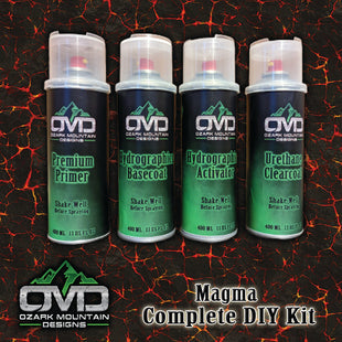 Hydrographics Aerosol DIY Dip kit - Magma