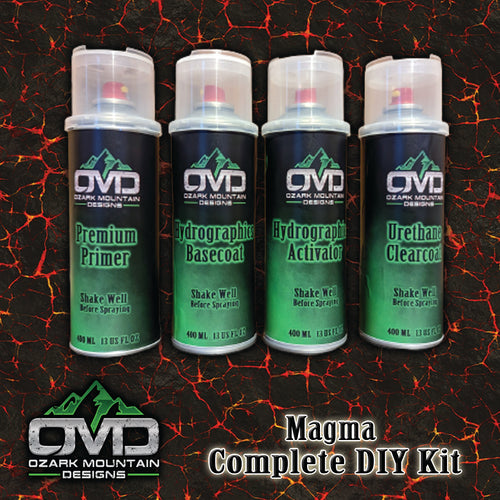 Hydrographics Aerosol DIY Dip kit - Magma